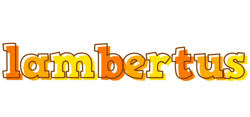 Lambertus desert logo