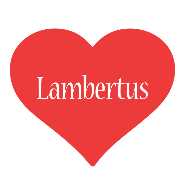 Lambertus love logo