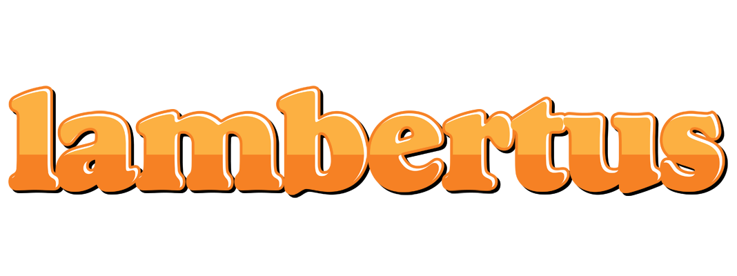 Lambertus orange logo