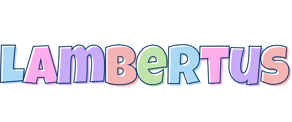 Lambertus pastel logo