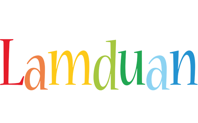 Lamduan birthday logo