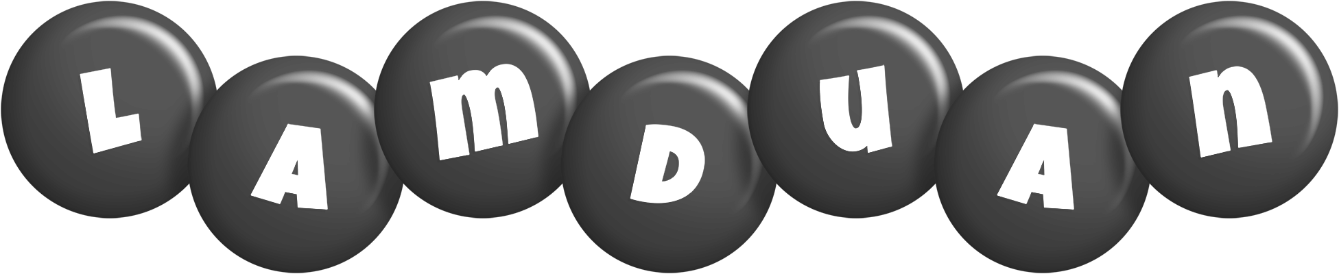 Lamduan candy-black logo