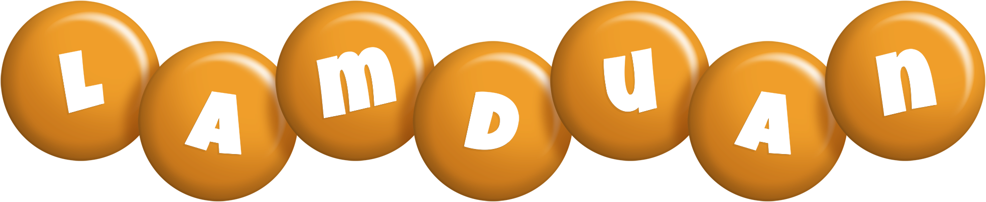 Lamduan candy-orange logo