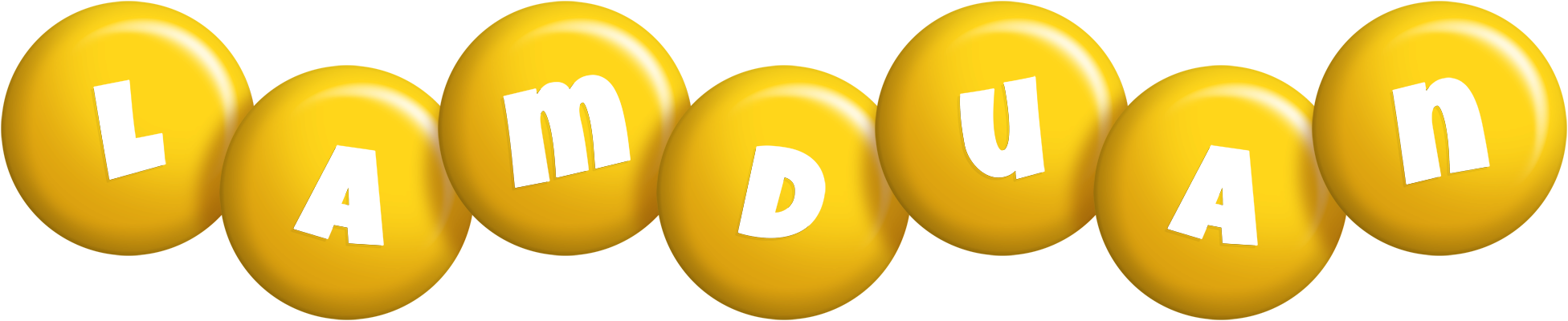 Lamduan candy-yellow logo