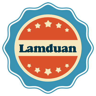Lamduan labels logo