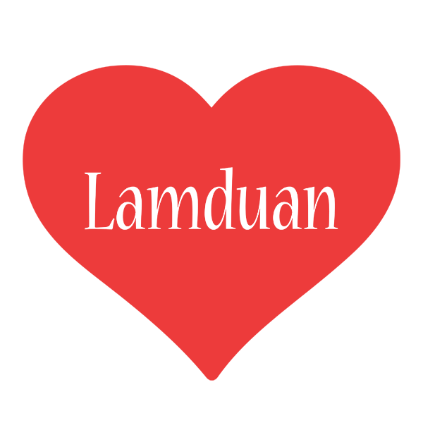 Lamduan love logo