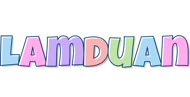 Lamduan pastel logo