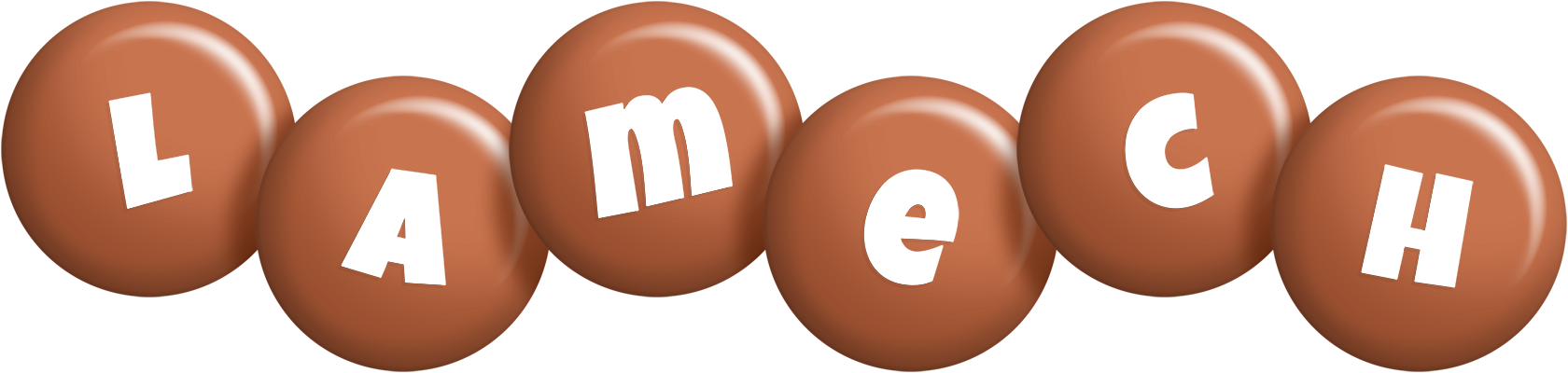 Lamech candy-brown logo