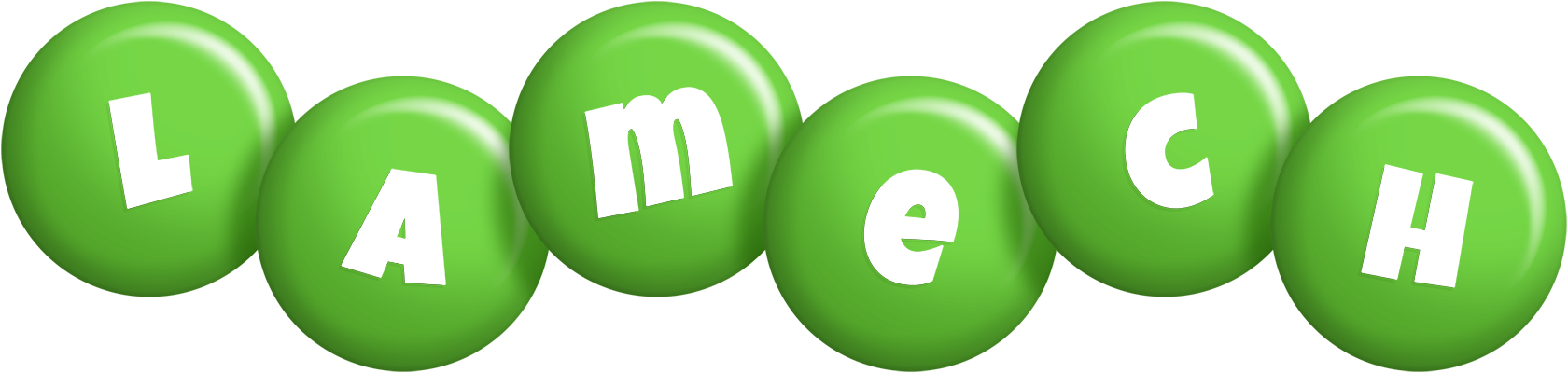 Lamech candy-green logo