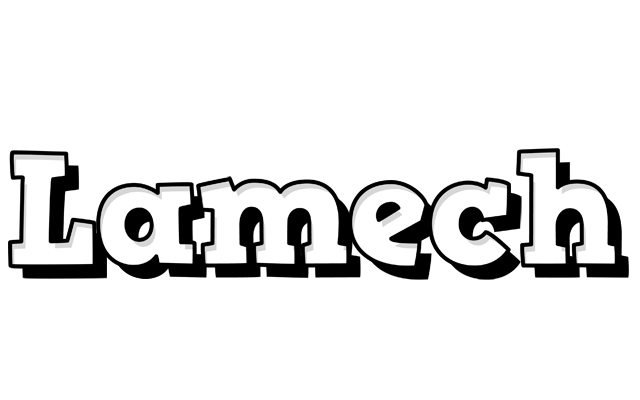Lamech snowing logo