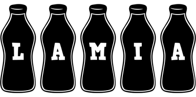 Lamia bottle logo