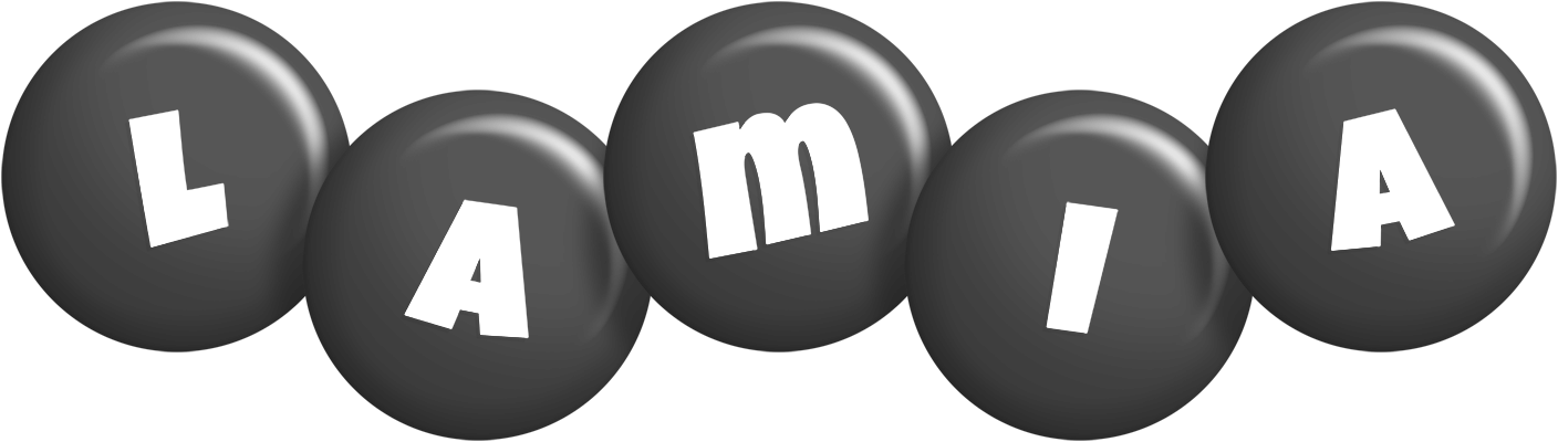 Lamia candy-black logo