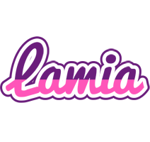 Lamia cheerful logo
