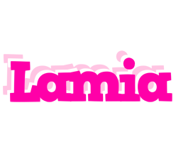 Lamia dancing logo