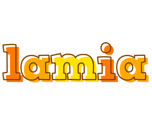 Lamia desert logo
