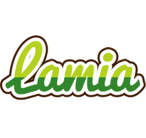 Lamia golfing logo
