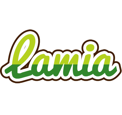 Lamia golfing logo