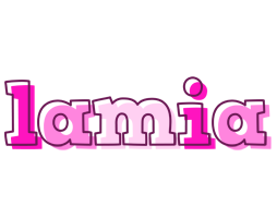 Lamia hello logo