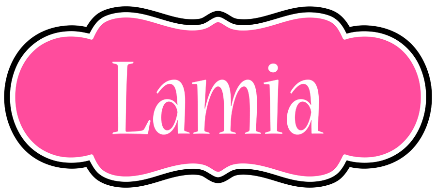 Lamia invitation logo