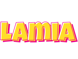 Lamia kaboom logo