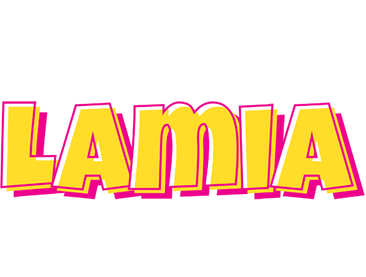 Lamia kaboom logo