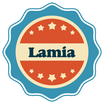 Lamia labels logo
