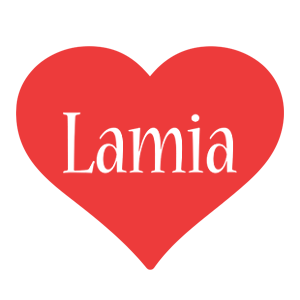 Lamia love logo