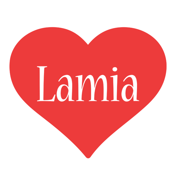Lamia love logo