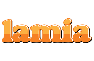 Lamia orange logo