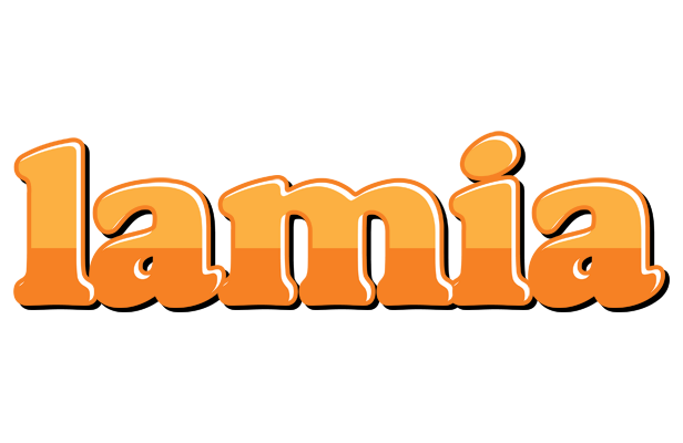 Lamia orange logo