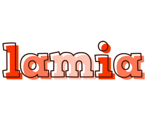 Lamia paint logo