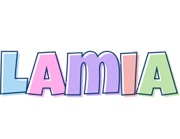 Lamia pastel logo