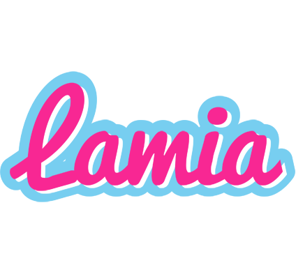 Lamia popstar logo