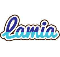 Lamia raining logo