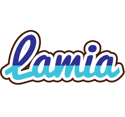 Lamia raining logo