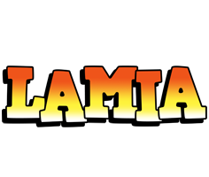 Lamia sunset logo