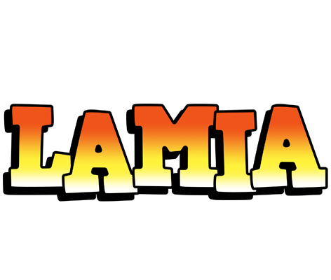 Lamia sunset logo