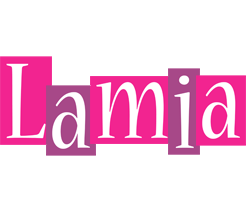 Lamia whine logo