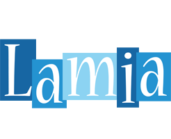 Lamia winter logo
