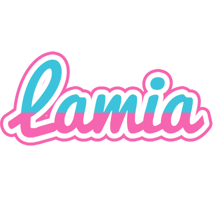 Lamia woman logo
