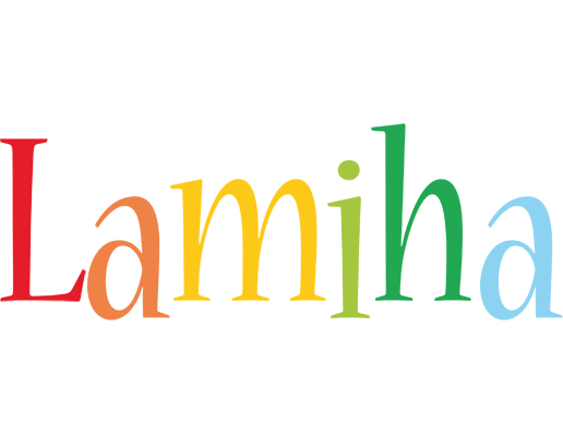 Lamiha birthday logo