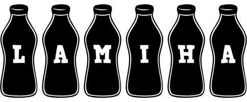 Lamiha bottle logo