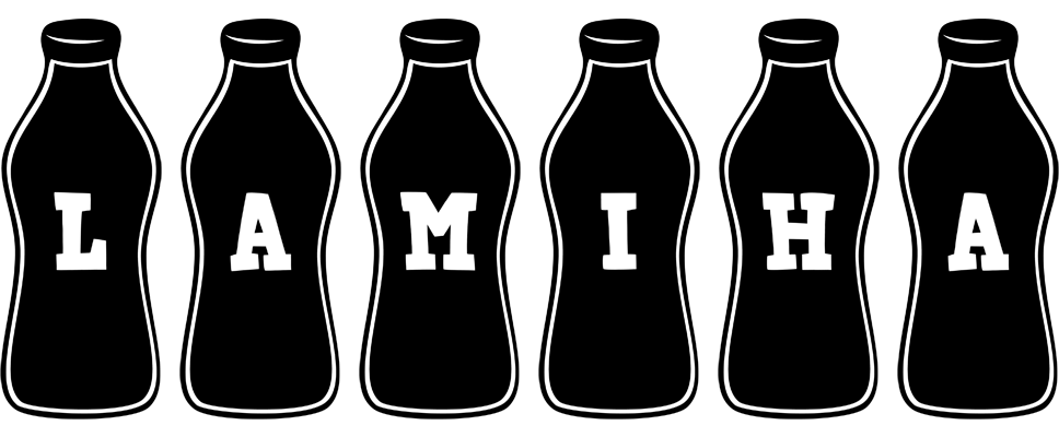 Lamiha bottle logo