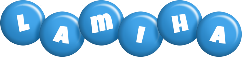 Lamiha candy-blue logo