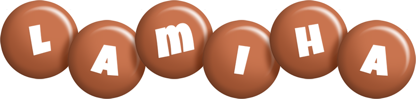 Lamiha candy-brown logo