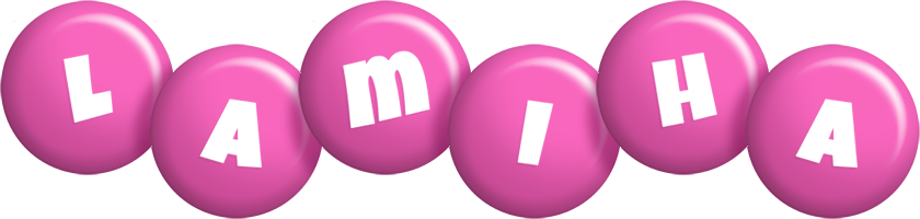 Lamiha candy-pink logo