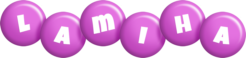 Lamiha candy-purple logo