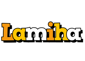 Lamiha cartoon logo