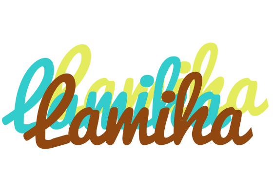 Lamiha cupcake logo