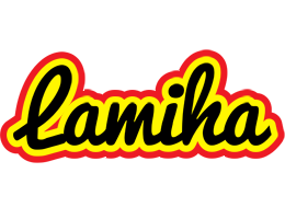 Lamiha flaming logo